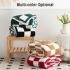 LLanCL Fashion Checkerboard Throw Blankets, Soft Cozy All Seasons Gingham