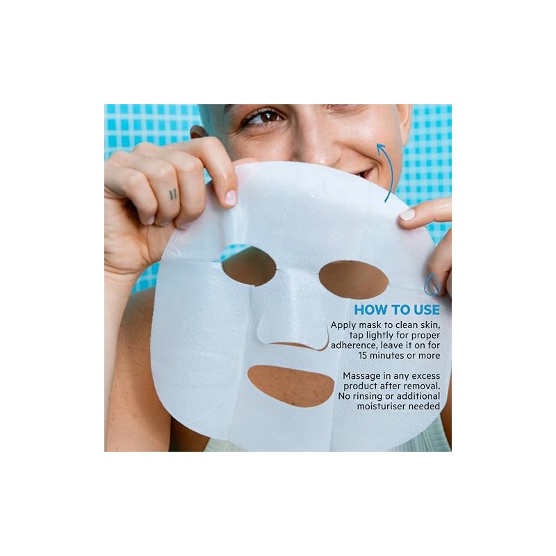 SVR B3 Mascarilla de Biocelulosa Hidratacin Intensa Anti-Edad con Vitamina