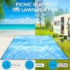 AISPARKY Beach Blanket Waterproof Sandproof, Oversized Large Beach Mat 79"