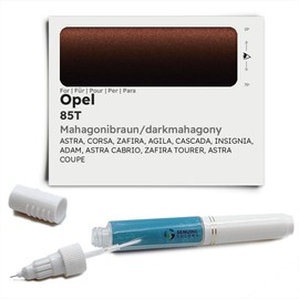 Genuine Colors Paint Pen Mahagany Brown Dark Mahagany 85T for Opel Braun Astra Corsa Zafira Agila Cascada Insignia Adam Cabrio Tourer Coupe