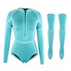Adult Woman One Pieces Wet Type Keep Warm Snorkeling Diving