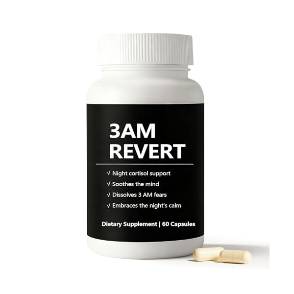Kleos Cortisol 3 AM Revert, 3AM Revert Supplement Capsules for
