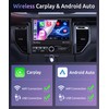 [Motorized] Single Din Touchscreen Car Stereo with Wireless Carplay Android
