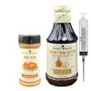 Gourmet Warehouse Savory Rum Butter Injectable Marinade and Spice Rub,