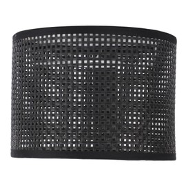 Table Lampshade Retro Hollow Cylinder Shaped E27 E14 Woven Light Shade for Ceiling Floor Wall Lamp