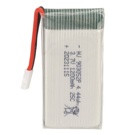 3.7V 1200mAh Lithium Battery for X5SW Quadcopter 903052P 25C RC Drone Battery with XH2.54 Connector