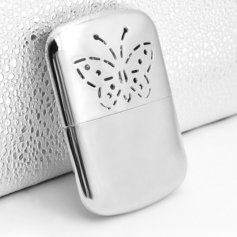 Mini Hand Warmer with Fuel Can Portable Zinc Alloy Winter