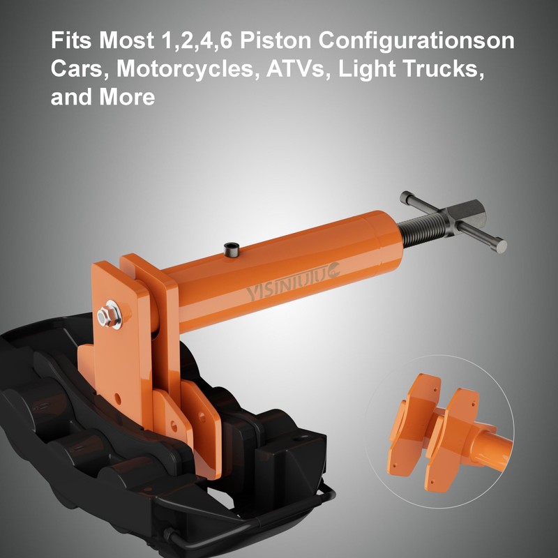 YISINIUTUO Universal Brake Caliper Tool for Multi Piston Brake Pad