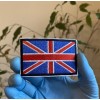 CAT Great Britain Union Jack British England Flag embroidered Iron