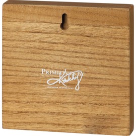 Primitives by Kathy Home Décor Sign, One Size, Brown, Wood