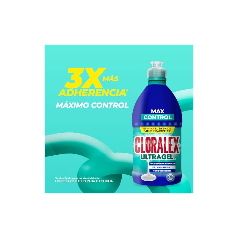 Cloralex Ultra Gel Max Control Poder desmanchador 600ml
