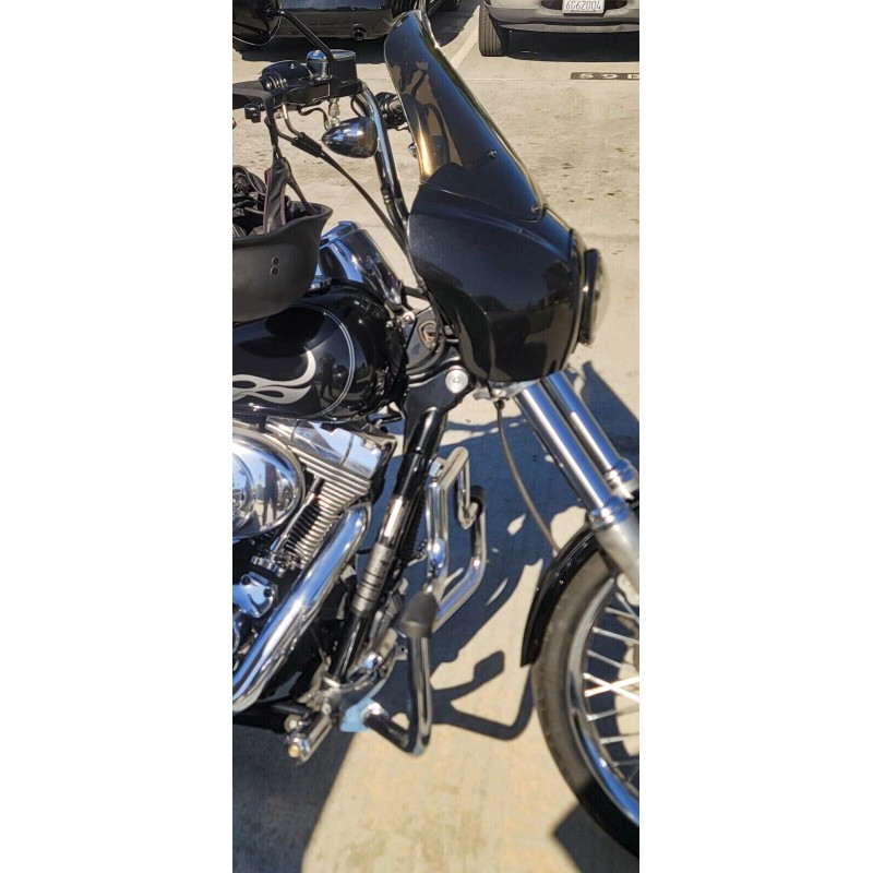 21ST Mustache Engine Guard Highway Crash Bars for Harley Dyna