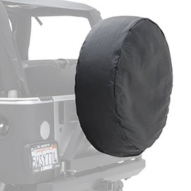 Smittybilt 772915 Spare Tire Cover for All Jeep Wranglers, Denim Black, Medium 27"-29"