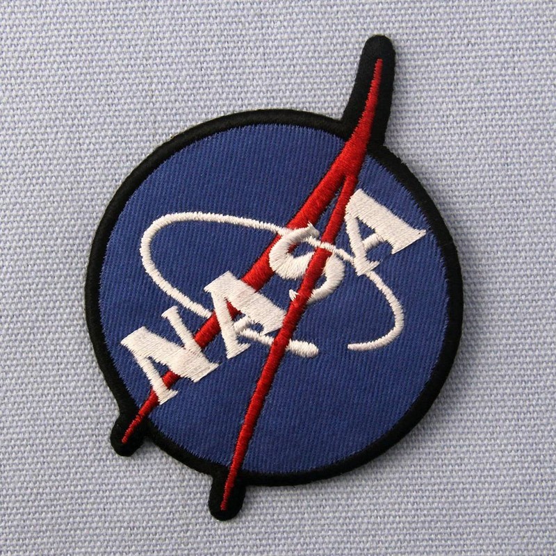 NASA Logo Space Explorer Embroidered Applique Iron On Sew On