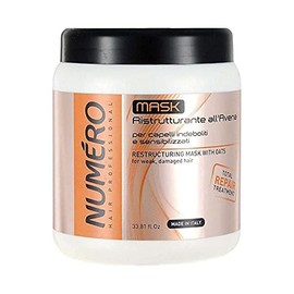Numero Restructuring Cream Mask Hair with Oat Extracts (33.81 fl.oz)