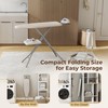 Yaheetech Ironing Board, Compact Iron Board with Cord Holder, Steam