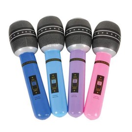 Inflatable Microphone, Assorted