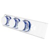 SOPHICO Organizer for Fridge, 4 Capacity Sliders for Refrigerator, Yogurt