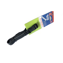 ROK STRAPS Adjustable 18"-5Ft X 1" Tie-Down with Easy Loop Ends Tactical Black