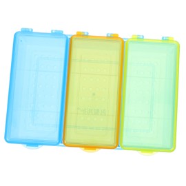 ULTECHNOVO Thermometer Storage Box for Family Use Cleaning and Drying Container with Removable Inner Compartment and Easy to Clean Design Portable Organizer Closure