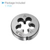 CoCud Metric Adjustable Round Die, M13 X 1.25, Alloy Steel