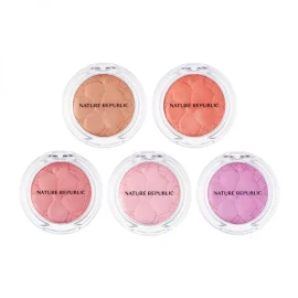 Nature Republic 네이처리퍼블릭 블러셔 치크 볼터치 웜톤 쿨톤 베이크드 MNS Nature Republic Blusher Cheek Voltaic Warm Tone Cool Tone Baked MNS [02 Lovely Tulip]