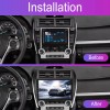 Unbranded For 2012-2014 Toyota Camry 10.1" Car Stereo Radio Android
