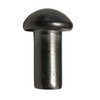 1/4" Dia. X 1/2" Length Stainless Solid Round Head Rivet,