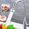 Water Filter Tap 360° Rotating WRA-Certified Hard Water Solution, 6x