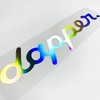 Dapper Sticker Hologram Car Sticker Tuning Sticker Rainbow Colour Sticker