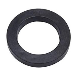 Washer Gaskets Black 10 Pieces Washer Ring Shower, Rubber O Ring Washer Seals Gasket Faucet Water Pipe Replacement 1 inch tap Connector washers