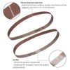 1/2 Inch x 18 Inch Sanding Belts, 40 Grits Aluminum