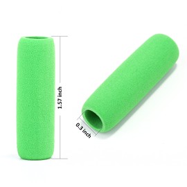 Pencil Grips Writing Aid Pencil Holder Pencil Gripper for Kids Students, Assorted Colors, 1.57 Inches Long (15)