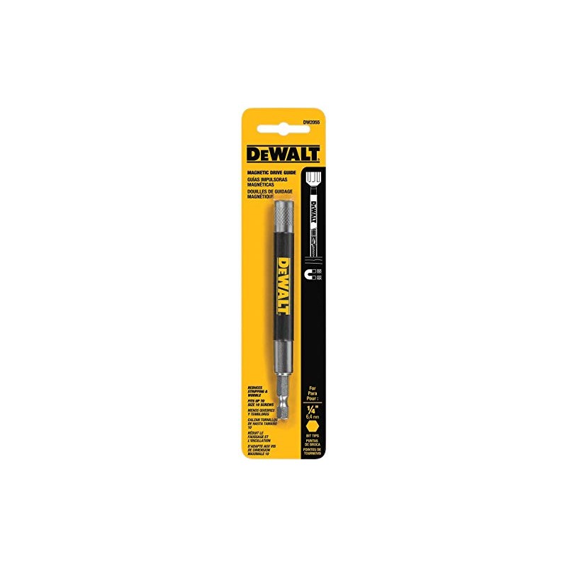 DEWALT DW2055 Magnetic Bit Tip Holder (3 PACK)