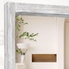 AAZZKANG Wall Mirror Full Length Rustic Wood Framed Floor Mirrors