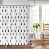 Shower Liners,Water-Drop Pattern Bath Liner for Shower | Textured Washable
