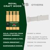 ROYAL CRAFT WOOD Adjustable Bamboo Drawer Dividers