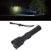 Super Bright Flashlight 30000lm Zoomable 2000m Range Support Power Output