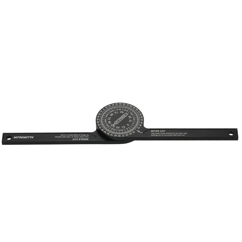 7-inch Miter Saws Protractor Rust Proof Aluminum Alloy Accurate Reading