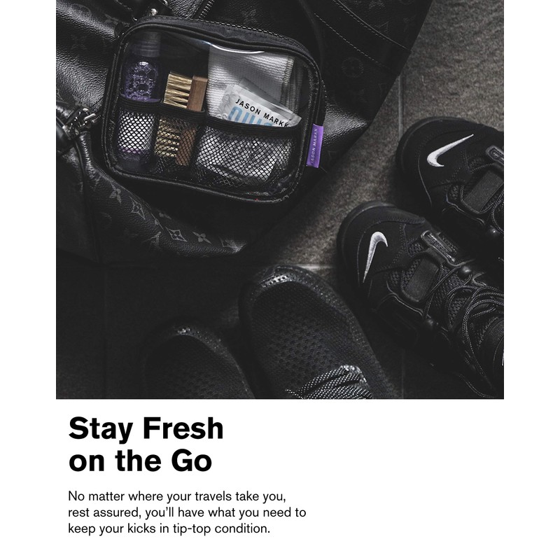 Jason Markk Premiuim kit de limpieza y repelente de zapatos,