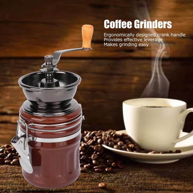 Manual Coffee Grinder Multifunctional Ceramic Coffee Mill European Style For