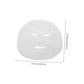 Beavorty Breathable Face Mask Sheets 100pcs Facial Mask Sheets Gauze Round Face Pack for Daily Skin Care