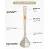 Silicone Pasta Fork and Ladle Spoon Set, Large Non Stick