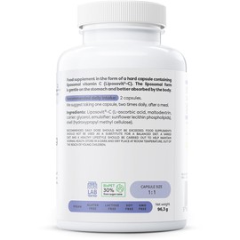 Osavi Liposomal Vitamin C, 1000mg - 120 vcaps