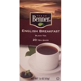 Benner Tea Co. English Breakfast. 20 bags/Box