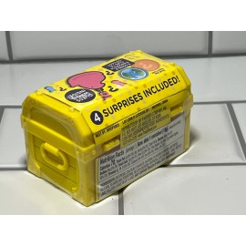 Peeps "Yellow Mystery Treasure Chest" Includes Candy Keychain Stickers & Coin