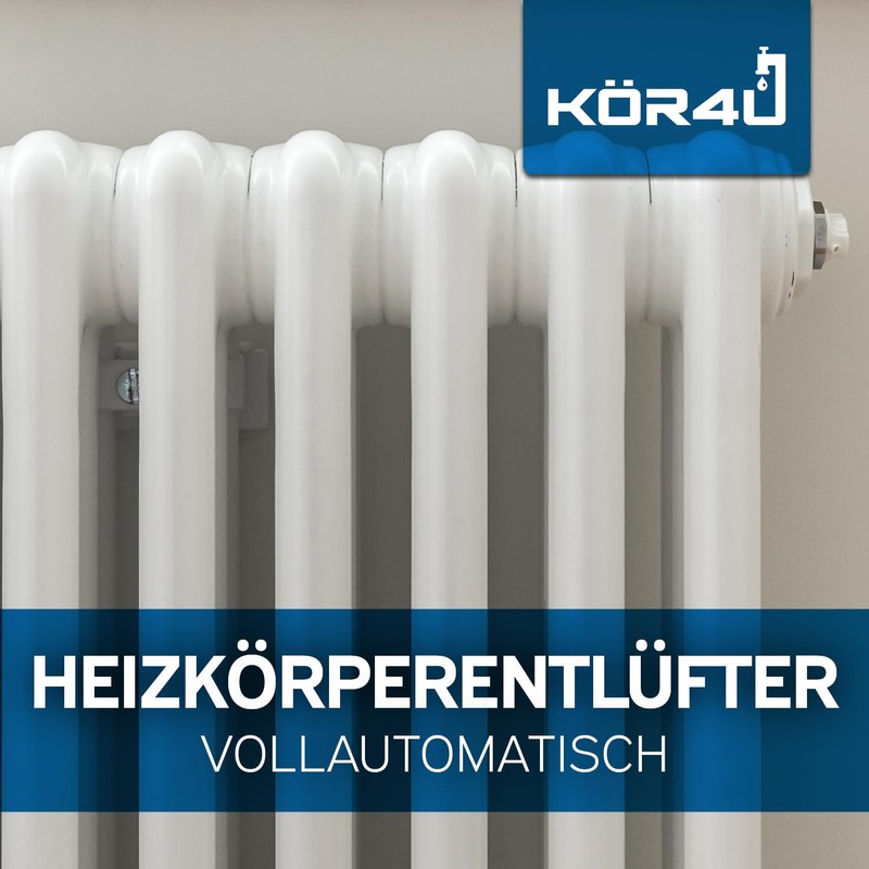5 x kör4u Fully Automatic Radiator Bleeder 1/2 Inch (12.7
