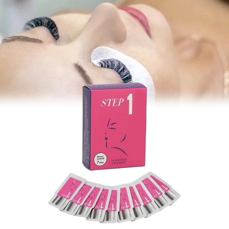 10pcs Curling Lash Perm Glue Long Lasting Lash Lifting Perming