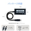 Mcbazel セガMD1/MD2/SNK専用 HDMI コンバーター 1080p/720p画質切り替え アスペクト比切り替えスイッチ内蔵 4:3から16:9変換可能 セガメガドライブ/SNK HDMI変換接続コンバーター-ブラック