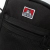 Ben Davis Vertical Mesh Mini Shoulder Bag, Men's, Women's, Black